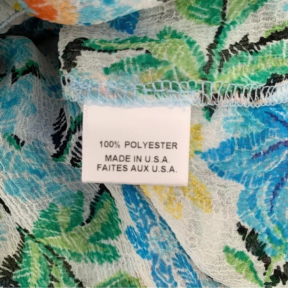 MISA Los Angeles Oasis Floral Smocked Skirt Medium - Picture 5 of 7
